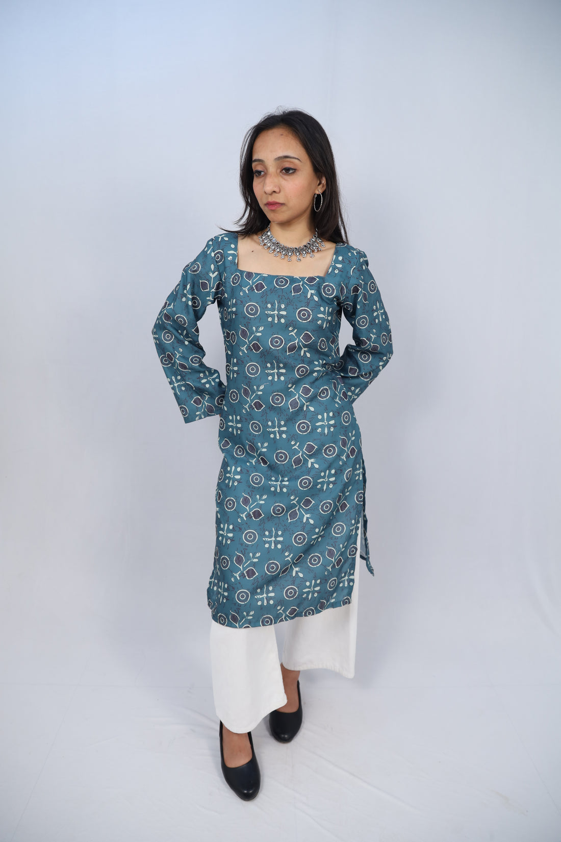 Multicolor Cotton Short Printed Kurti For Women & Girls